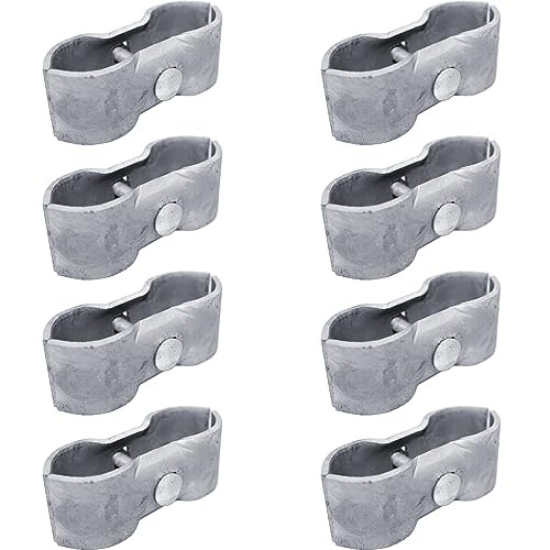 - Chain Link Fence Panel Clamps ~ Kennel Clamps: Qty 8 for 1 1-7/8" - 8 Pack