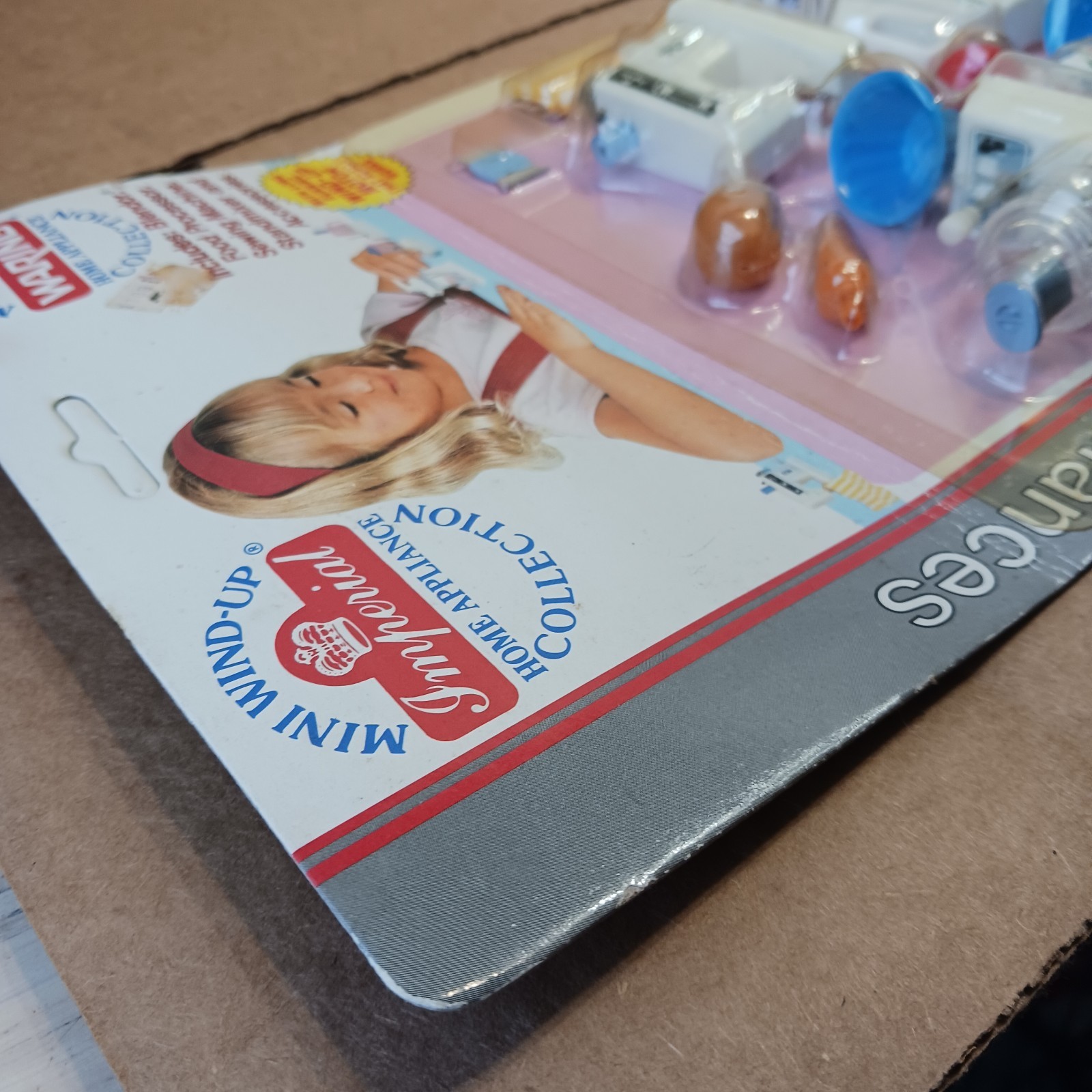 Vintage 1988 NOS Imperial Toy Corp. Mini Wind-Up Home Appliances Collection 6839