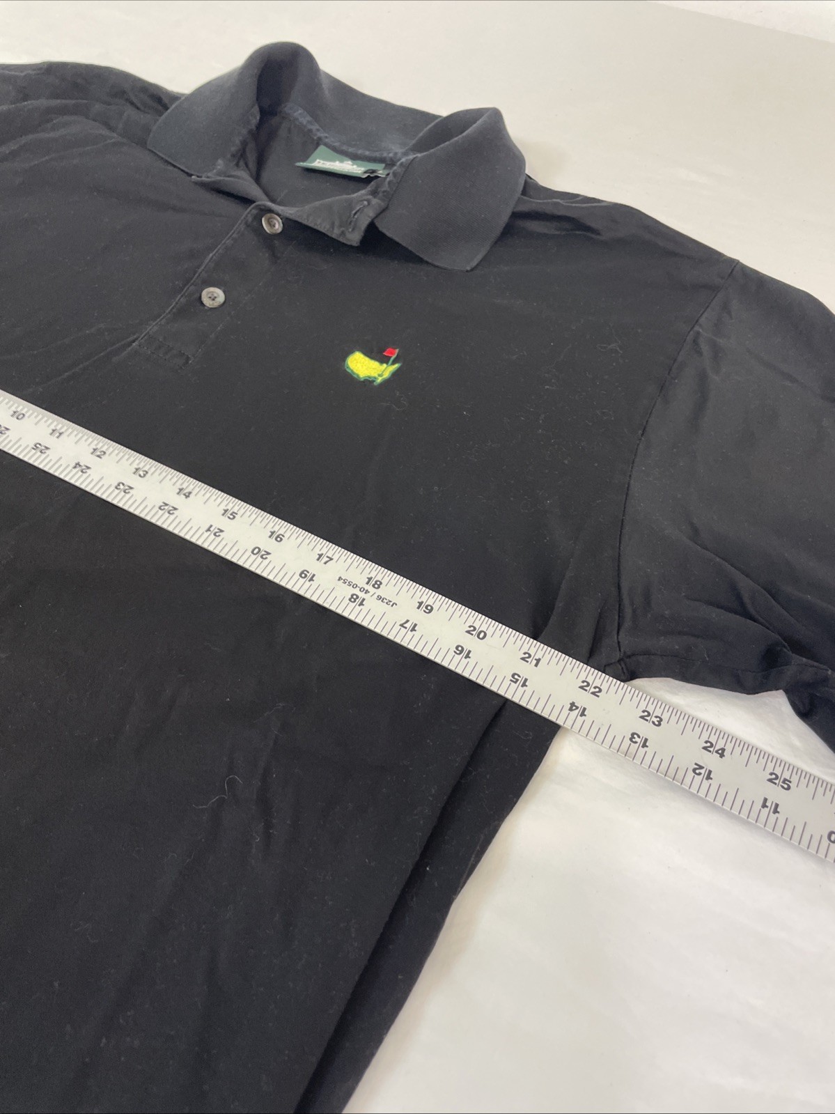 Clubhouse Collection Masters Golf Black Polo Shirt Men's L