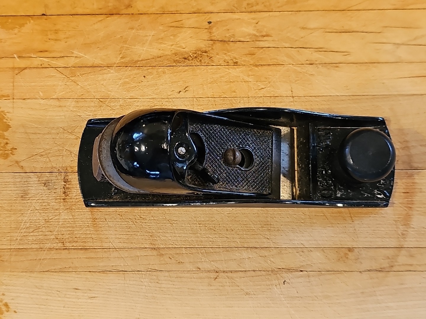 Vintage Stanley No. 220 Block Plane USA Made Used Free Shipping