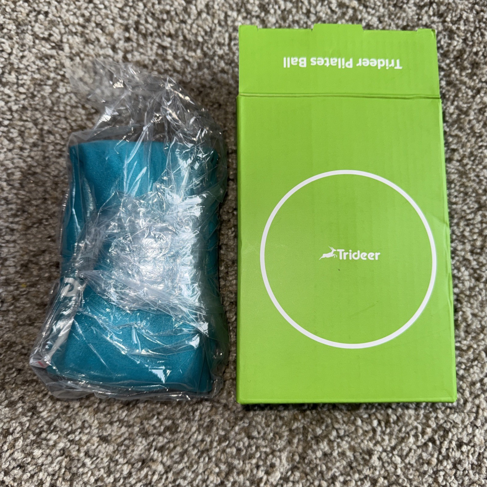 Trideer Mini Exercise Ball 23cm Blue - New Open Box Green