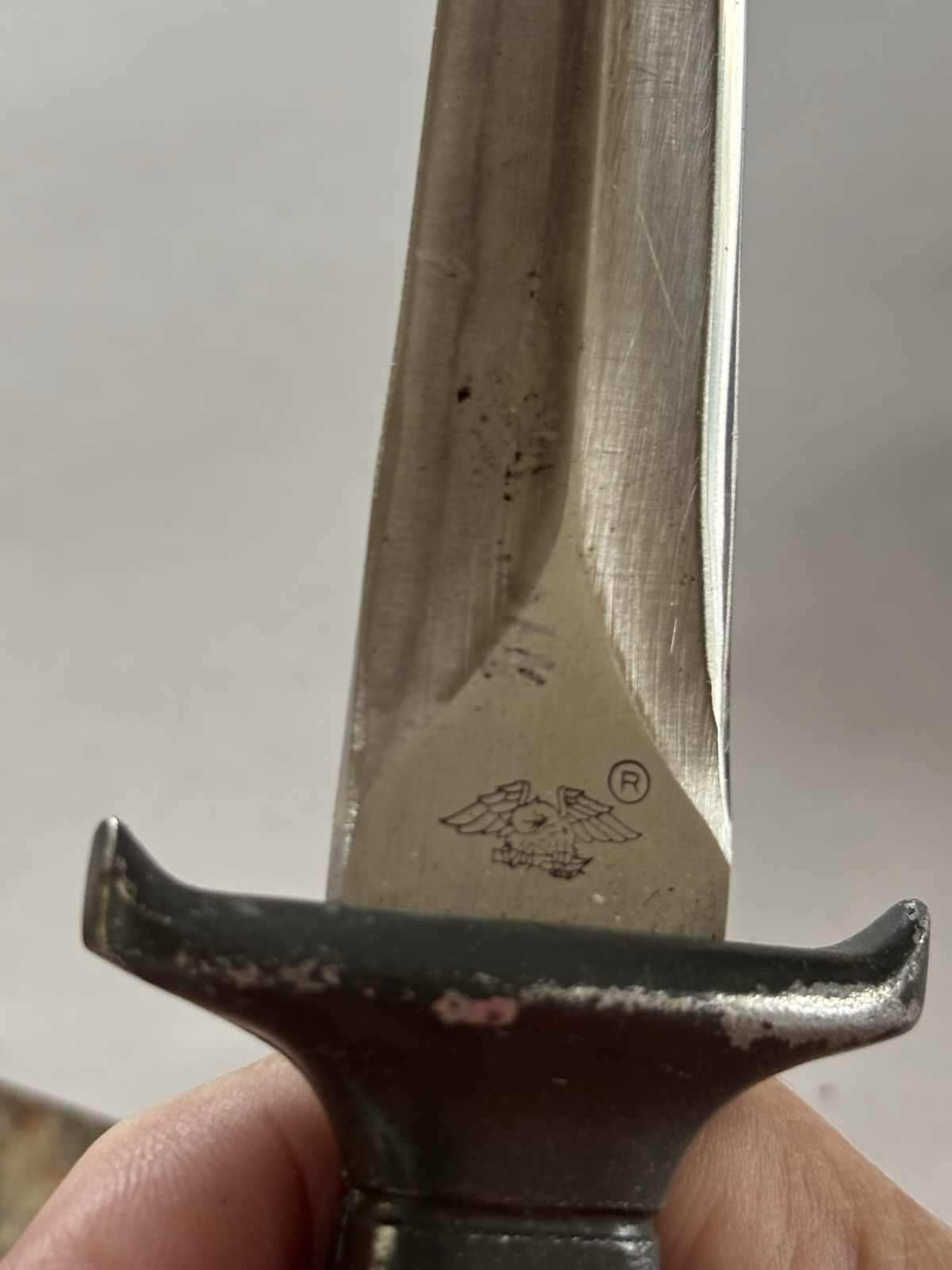 American Blade (AB-27) Vintage Boot Dagger Fixed Blade KnifeW/ Sheath