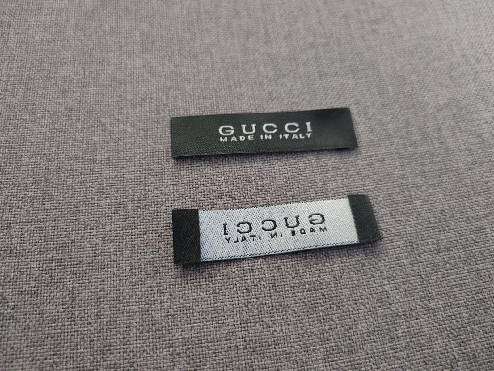 Replacement GUCCI Clothing Designer TAG LABEL Sewing LOT 3 or 5 FAST SHIPPING!!