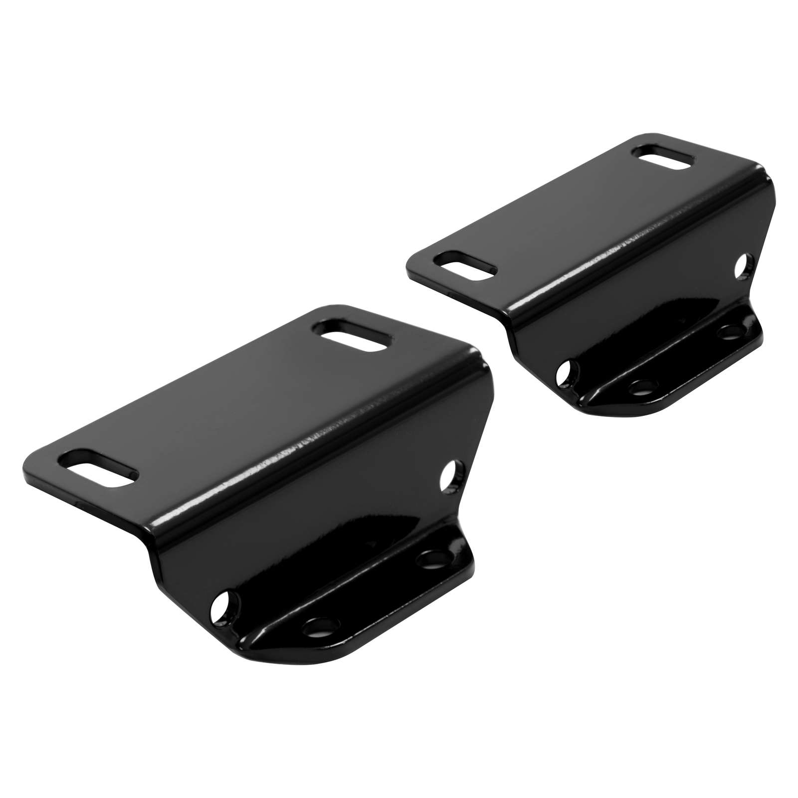 Black Rear Steel Tubular Shock Crossmember Mount For Chevy 150 210 Bel Air 55-57