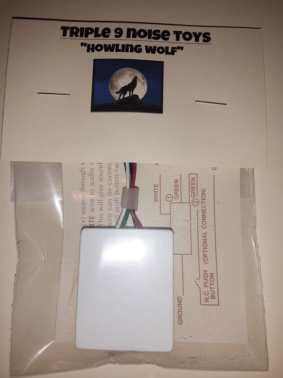 CB NOISE-TOY! (LISTEN) HOWLING WOLVES WOLF  SOUND MODULE