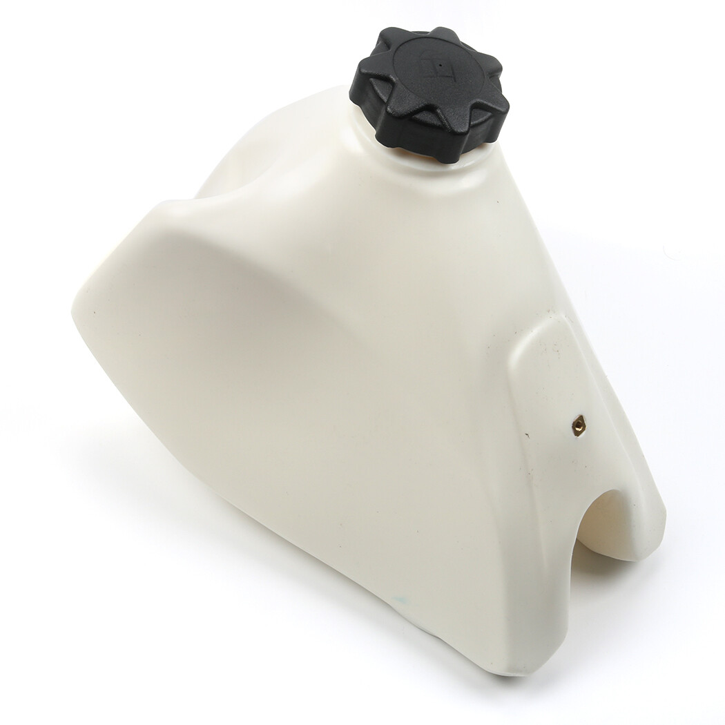 Gas Fuel Tank For Honda XR200R 1985-2002 Plastic Cap Petcock Valve White