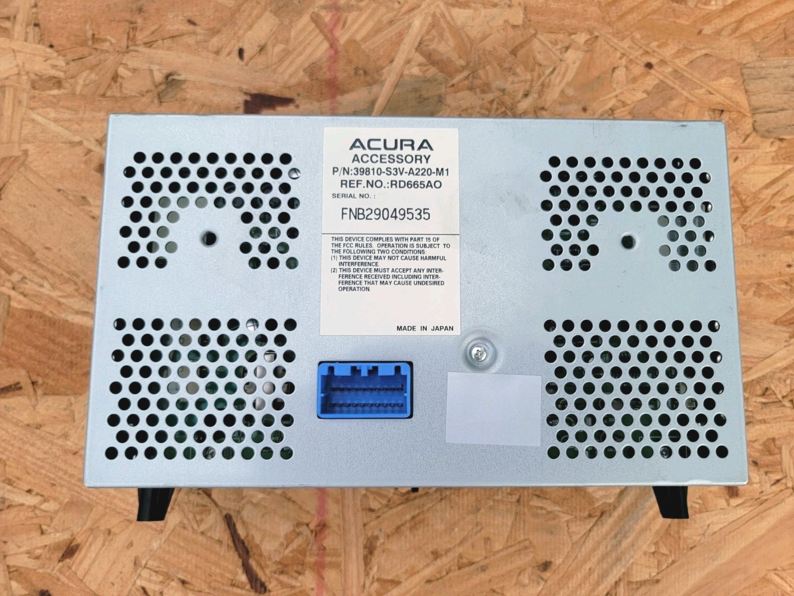 2005-2006 Acura MDX Navigation Information Display Screen Unit 39810-S3V-A220-M1