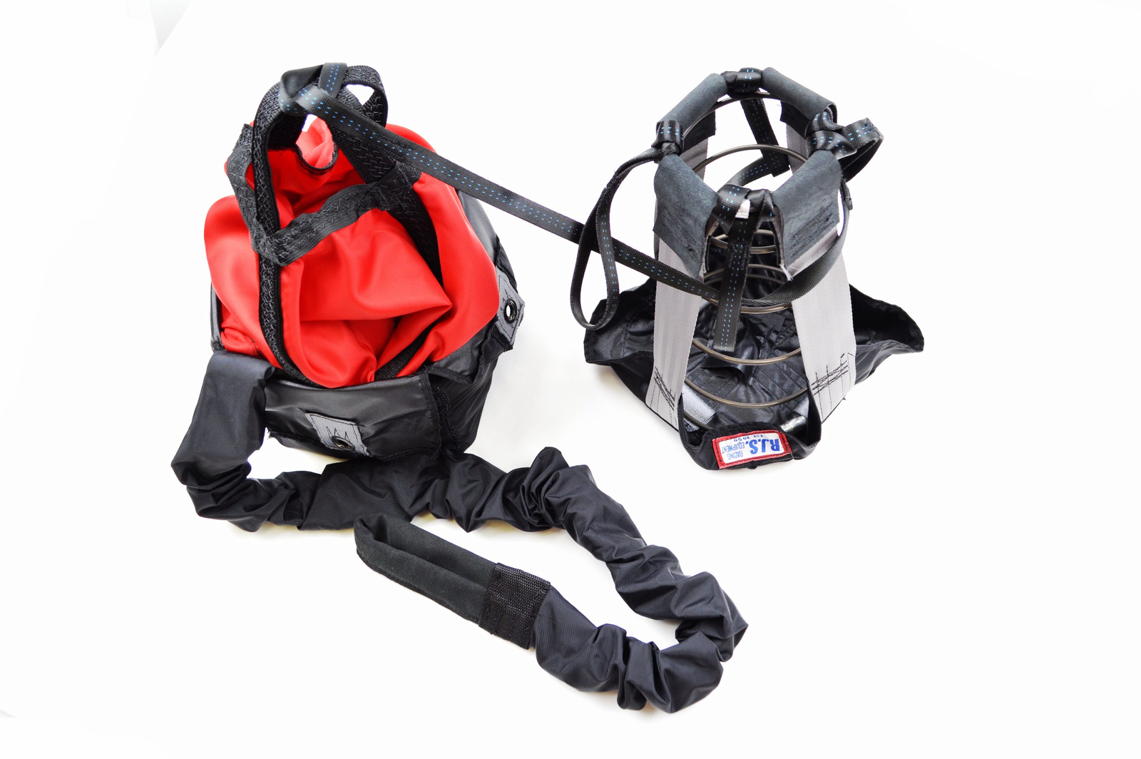 DRAG RACING PARACHUTE RED DRAG CHUTE RJS RACING DRAGSTER CHUTE