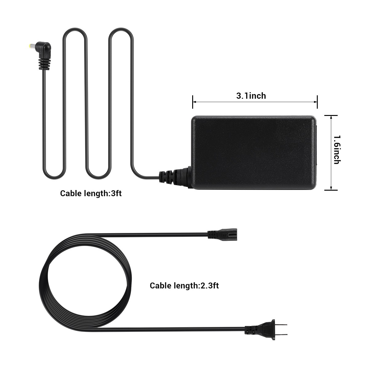 AC Adapter Home Wall Charger Cord Cable for Sony PSP PlayStation 1000 2000 3000