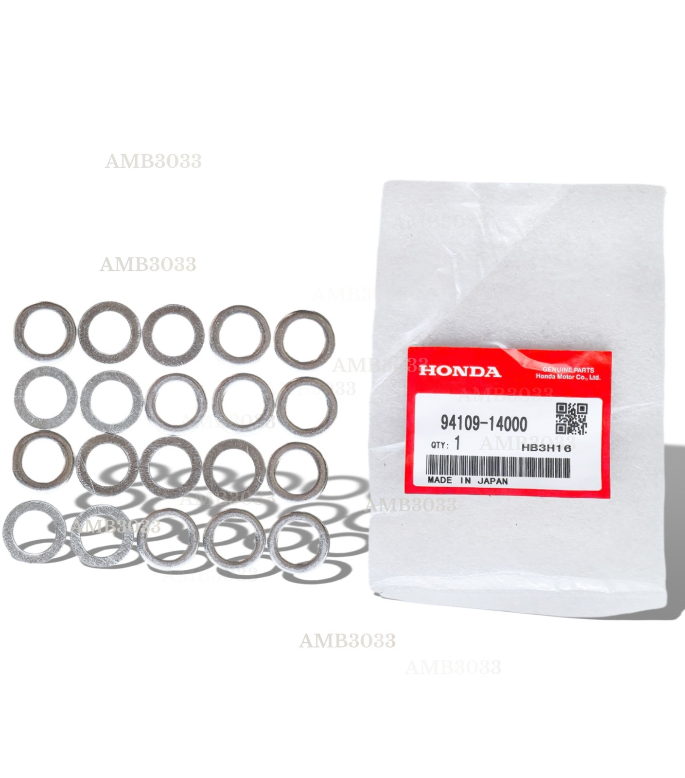 New 20pcs 14MM OIL DRAIN PLUG CRUSH WASHERS 94109-14000 FOR HONDA/ACURA