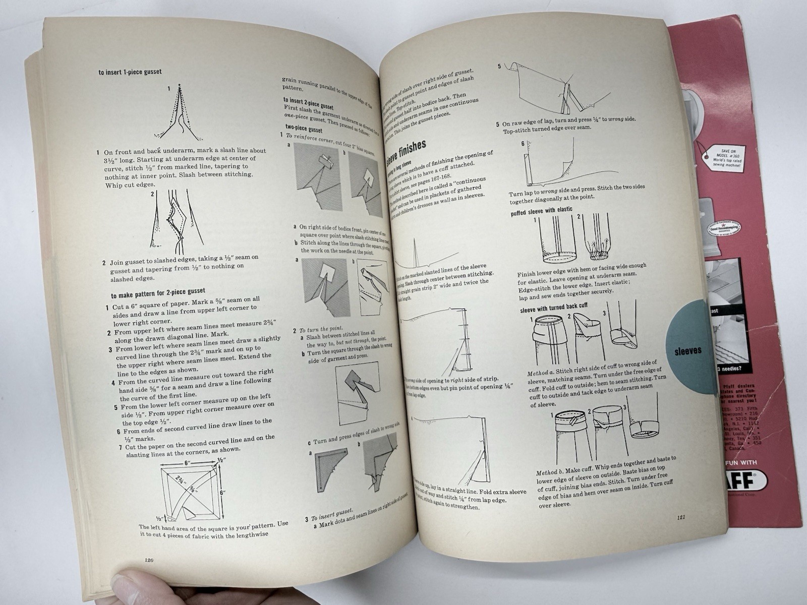 Vintage 1965 MCM Simplicity Sewing Book Blouse Jumper Dress Pants Softcover