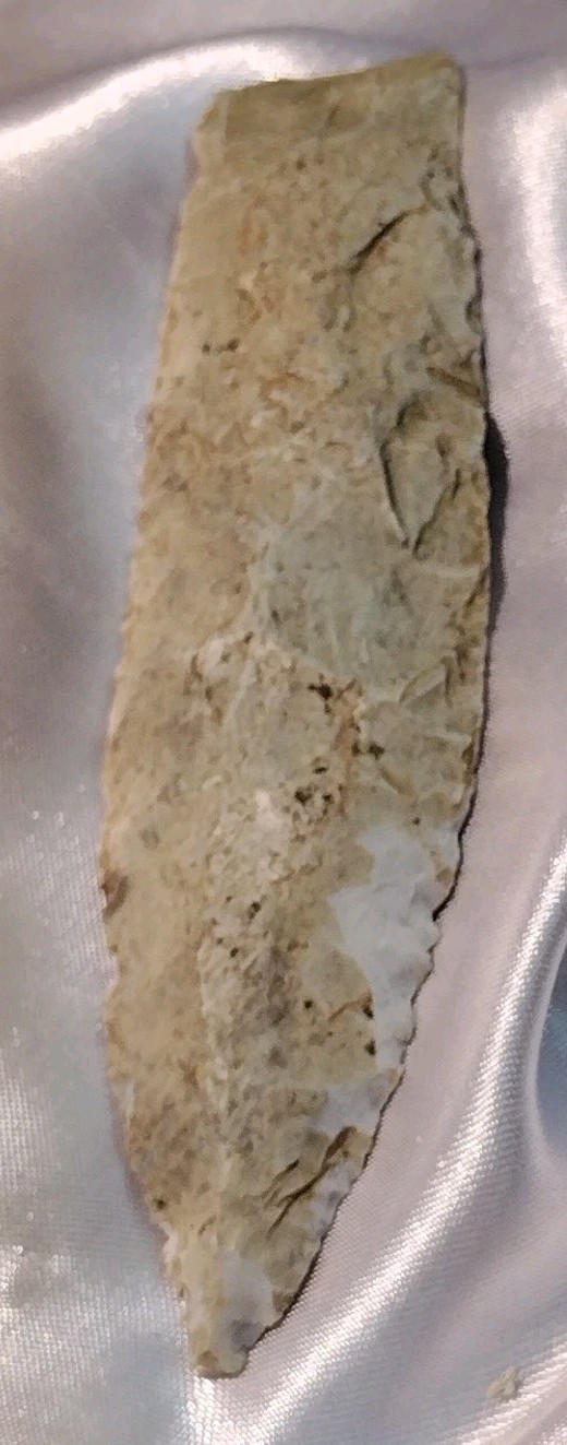 Adena Indian Arrowhead Relic Arrowhead & Blade Flint Bourbon Co. Fort Scott KS