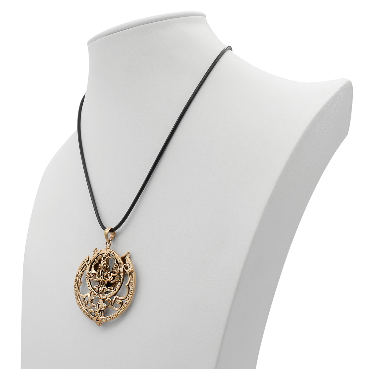 Large Bronze Queen of Heaven Pendant Goddess Astarte Ishtar by Dryad Design