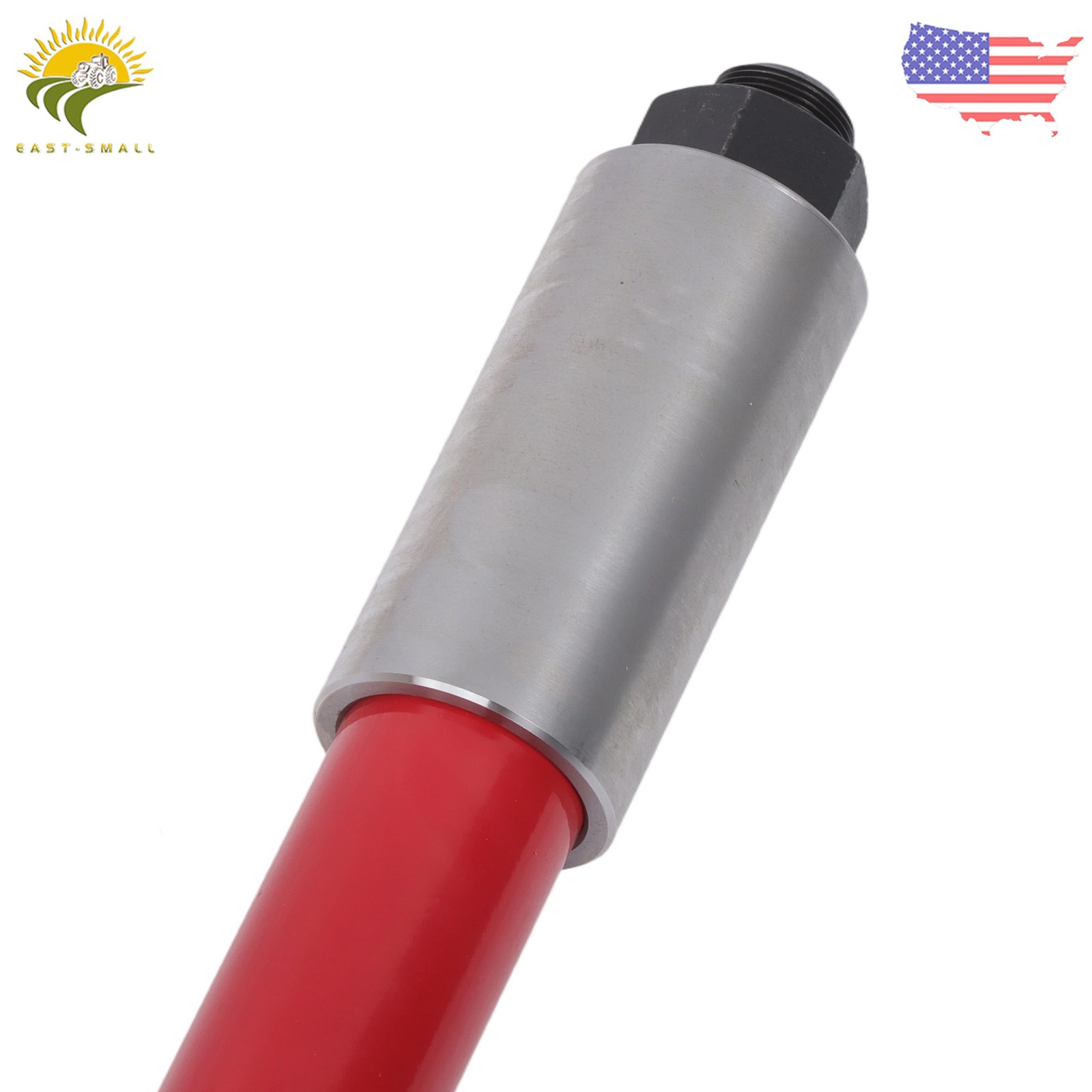 49" Hay Bale Spear 3000Lbs Capacity Square Bale Spike with Nut and Sleeve Hay