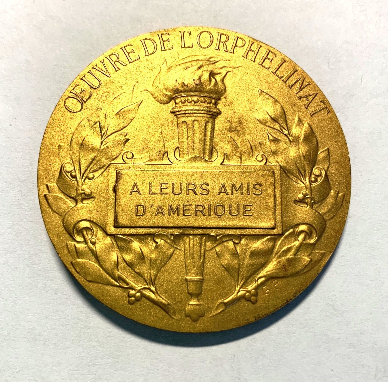 French Commemorative Medal Marshal Ferdinand Foch,