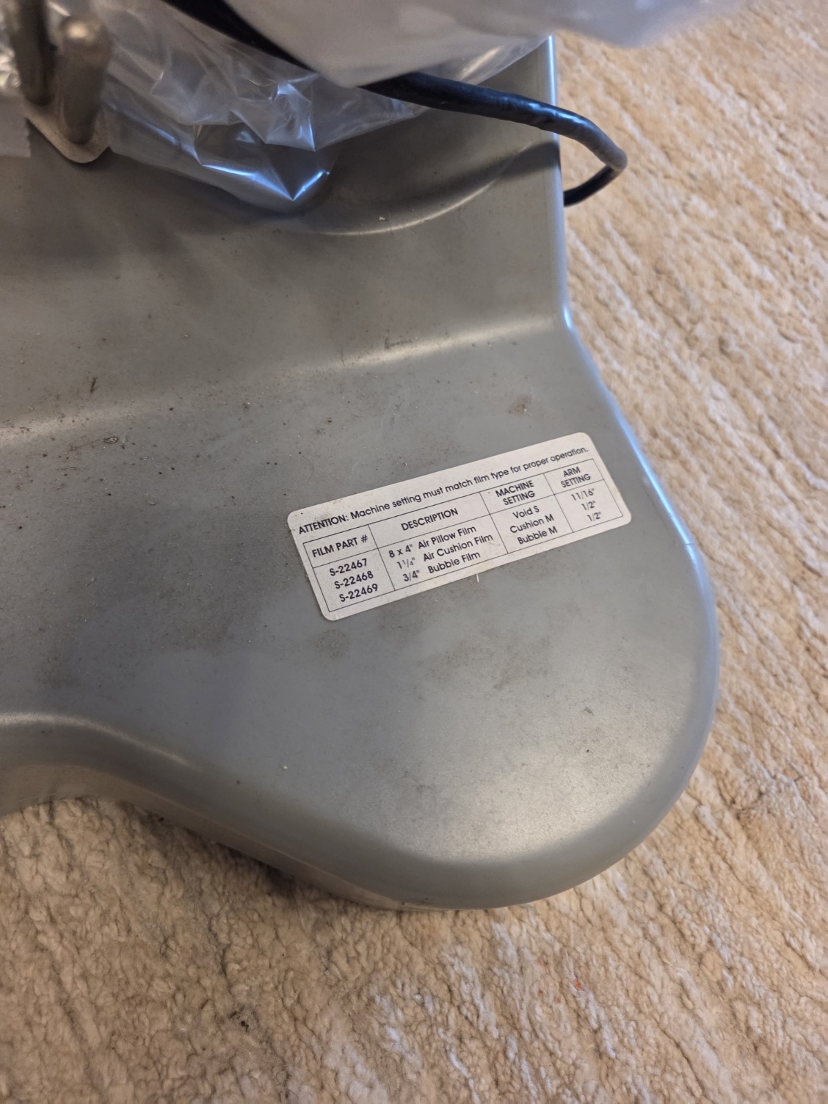 Storopack AIRmove2 Inflatable Air Pillow System