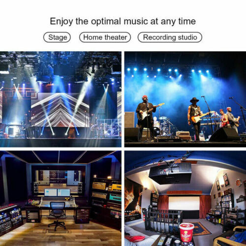 Premium XLR Male to Female All Sizes Microphone Cable Balanced 3 Pin Pro Grade