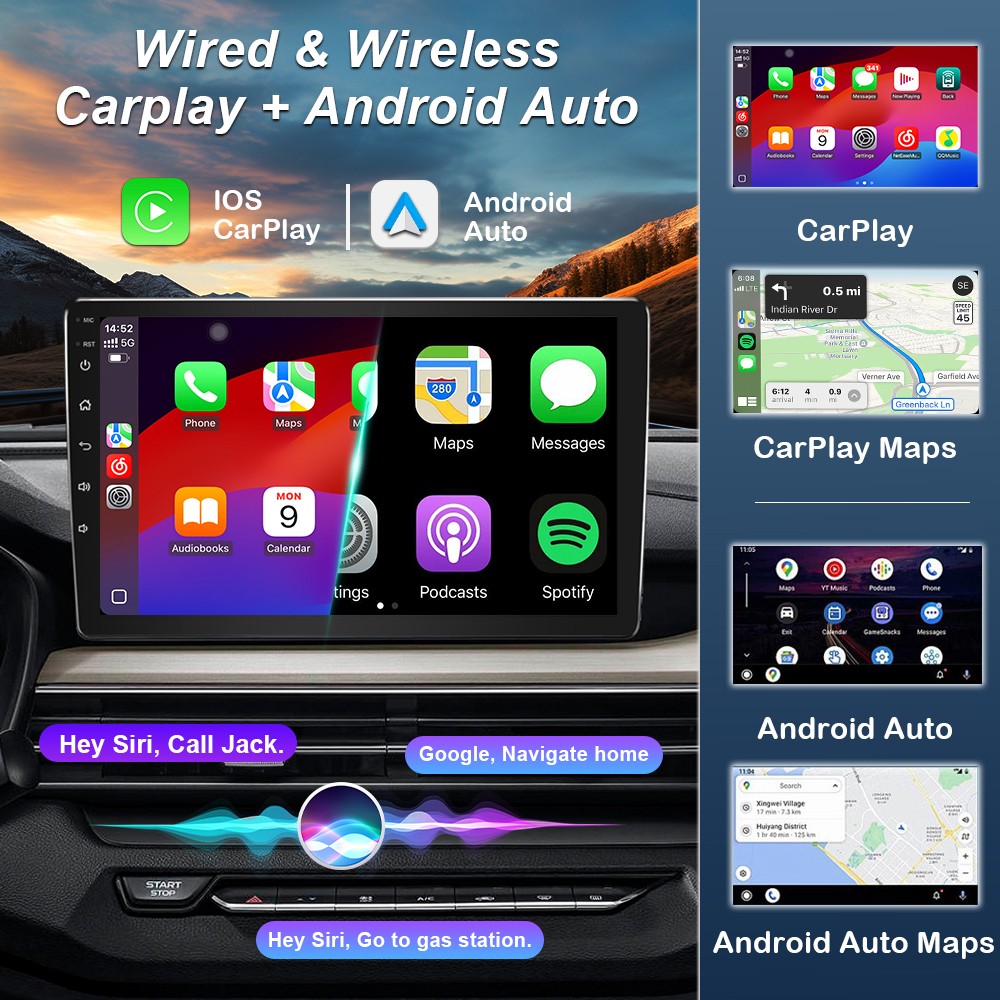 For Volkswagen Amarok 1 2016-2020 Stereo Carplay Car Radio Multimedia GPS Screen