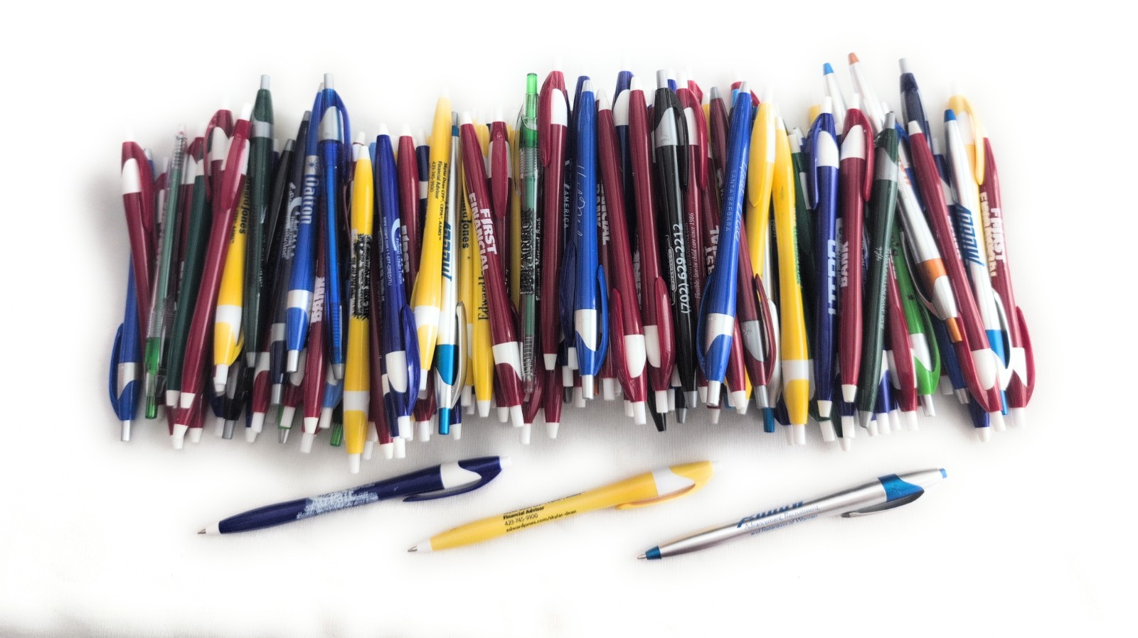 500 Bulk Misprint Retractable Pens Lot JAVALINA by HUB PEN Multicolor Mixed Case