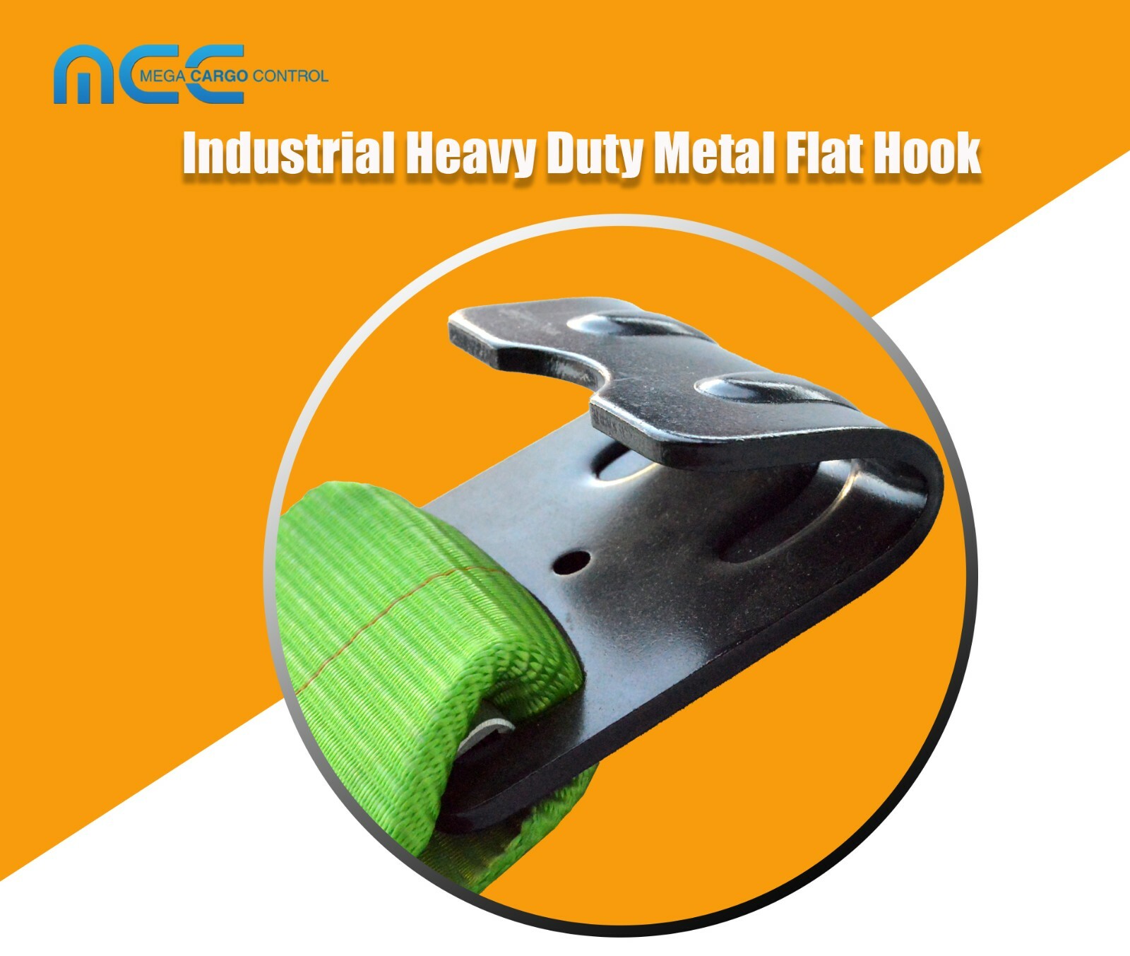 Heavy Duty 4" x 30' Winch Strap w/ Flat Hook Flatbed Truck Trailer Farm Tie Down