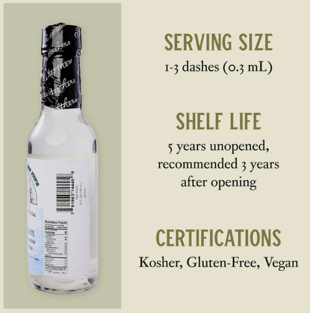 Fee Brothers Fee Foam - Cocktail Foamer and Mixer, Egg Substitute (1 Pack)