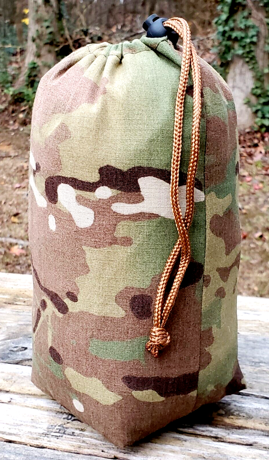 9x4" Heavyduty Ripstop 300D Nylon MULTICAM camping Stuffsack Bag Pouch