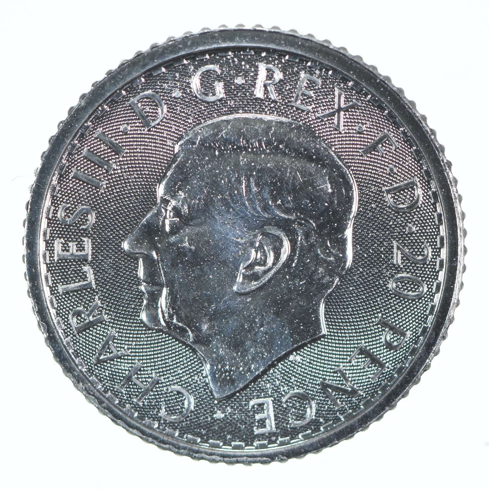 2026 Great Britain 20 Pence Silver Britannia 1/10 Oz Silver