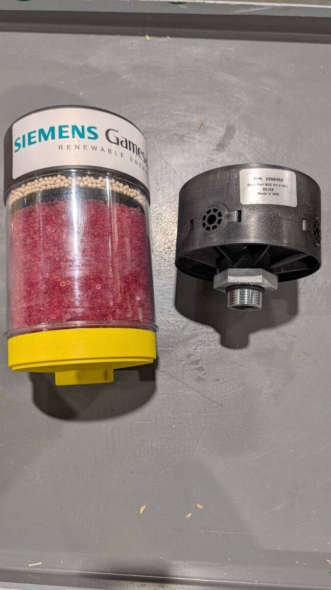 Hydac 84213990 Air Filter w/ Adapter BDE 400 X 3 W 1.0