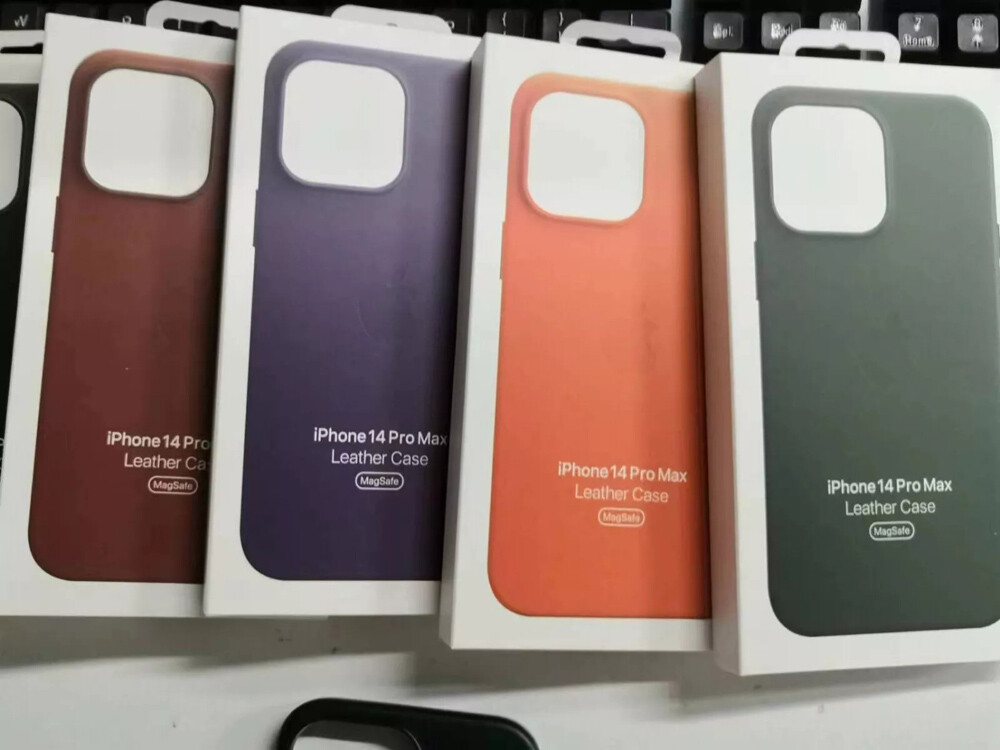 For iPhone 14 Pro Max Plus Original‌ Leather Magnetic Phone Case Magsafe Cover