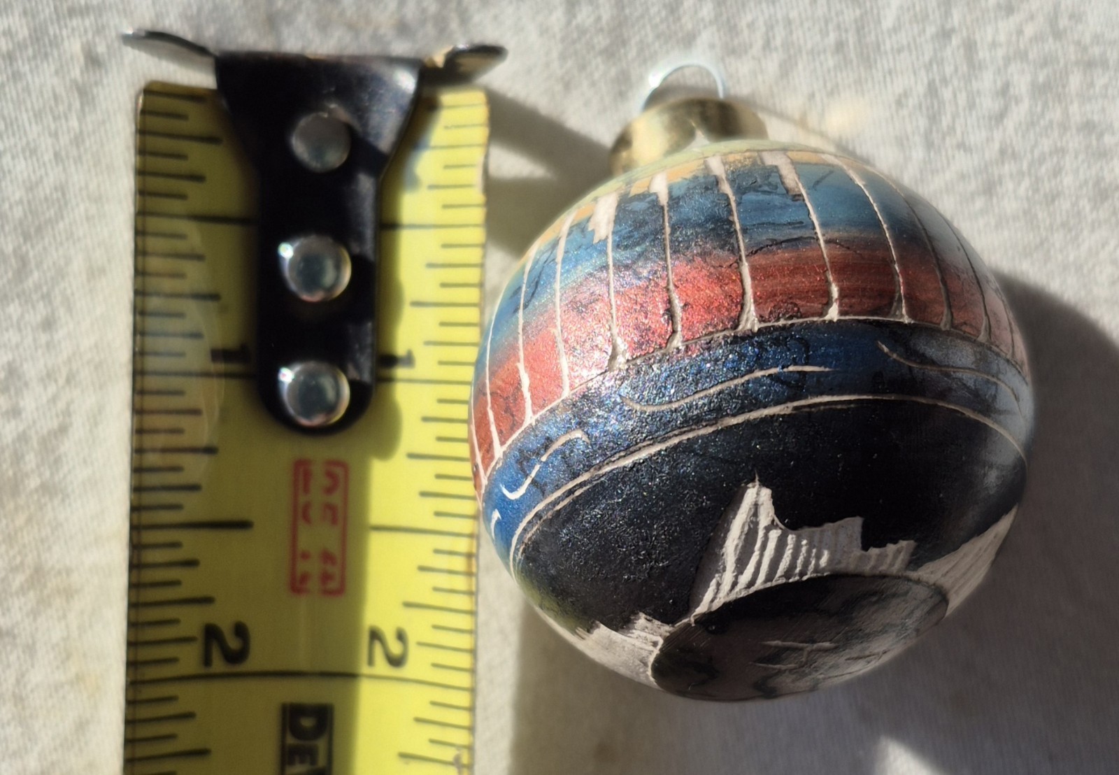 Vintage Native American Navajo Horsehair Ornament Signed