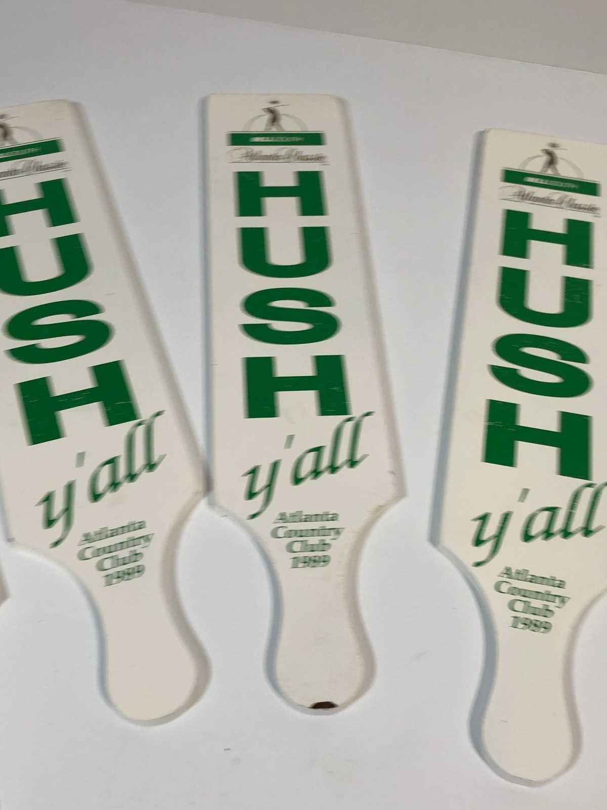 Hush Y’all Paddle 1989 BellSouth Atlanta Classic PGA Golf Tournament 12.5"