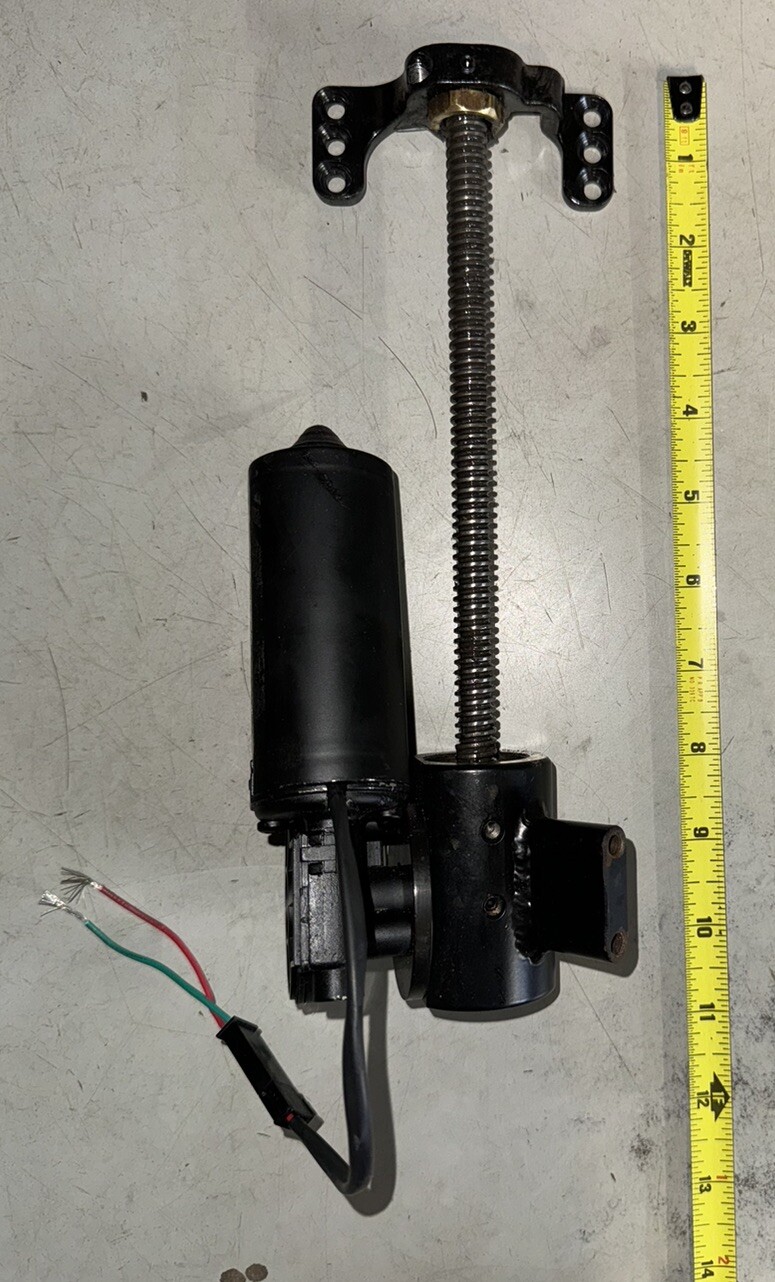 electric Linear screw Actuator 12V 24v 6" 550lbs/2500N 0.25"/s solar rc robot DC