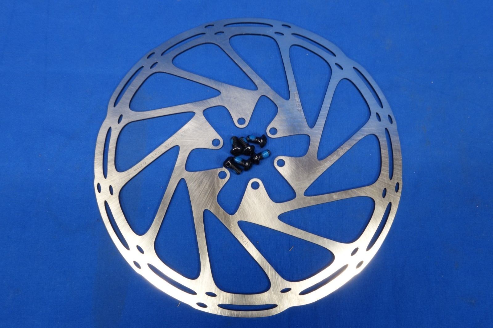 New Sram Centerline Rounded Disc Brake Rotor - 200mm - 6-Bolt (Bolts Included)