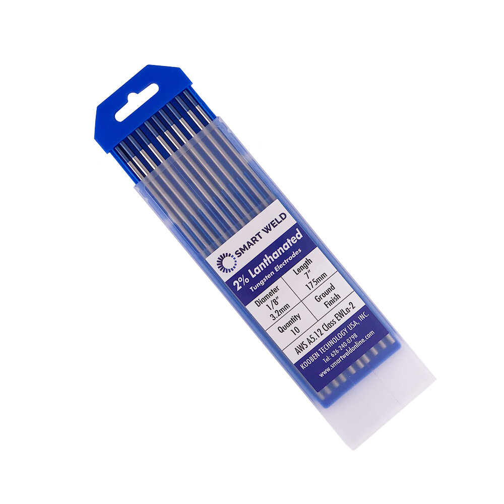 Blue TIG Welding Tungsten Electrodes WL20 (.040 1/16 3/32 1/8 and Assorted Pack)