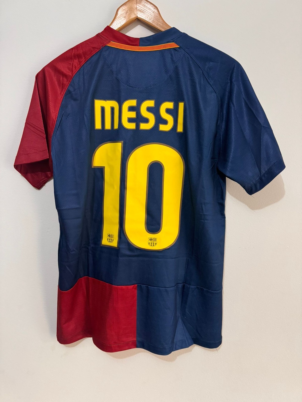 Retro Barcelona Shirt Champions League Final 2009 – Messi UCL