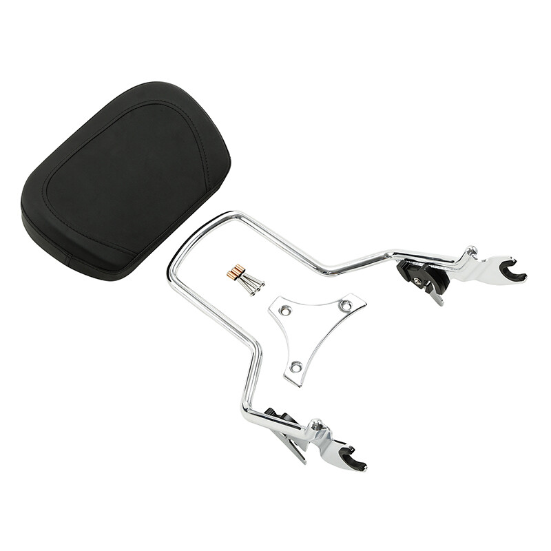 Detachable Backrest Sissy Bar Fit For Harley Touring Street Road Glide 2009-2024