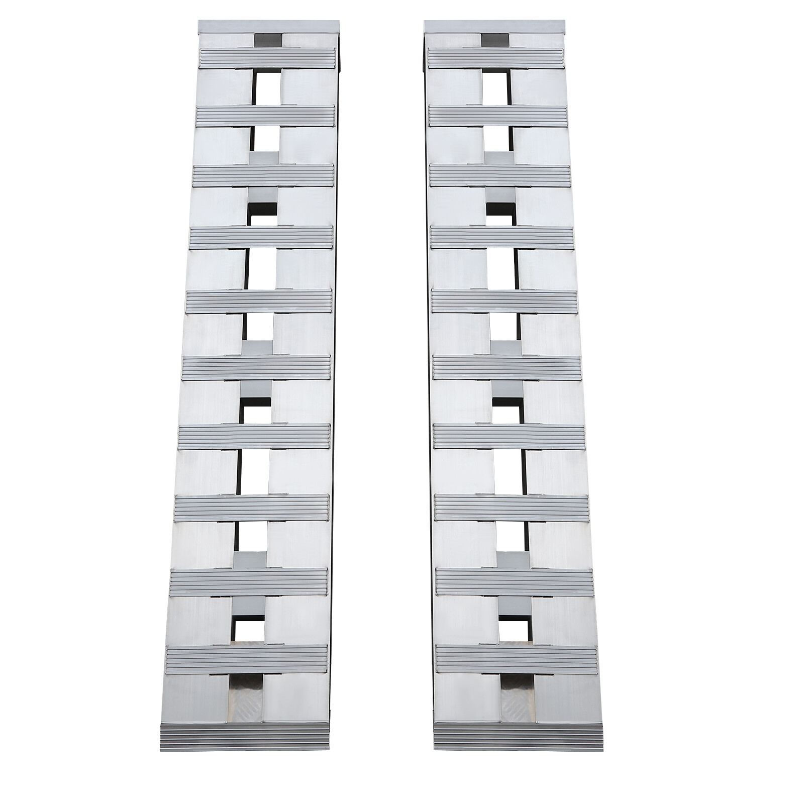 Truck Car Auto Trailer Ramps Universal Hook Aluminum Loading Ramps 2.72t/6000lbs