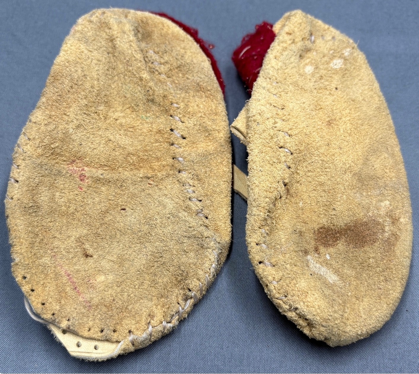 Lot of Three (3) Vintage Native American Moccasins