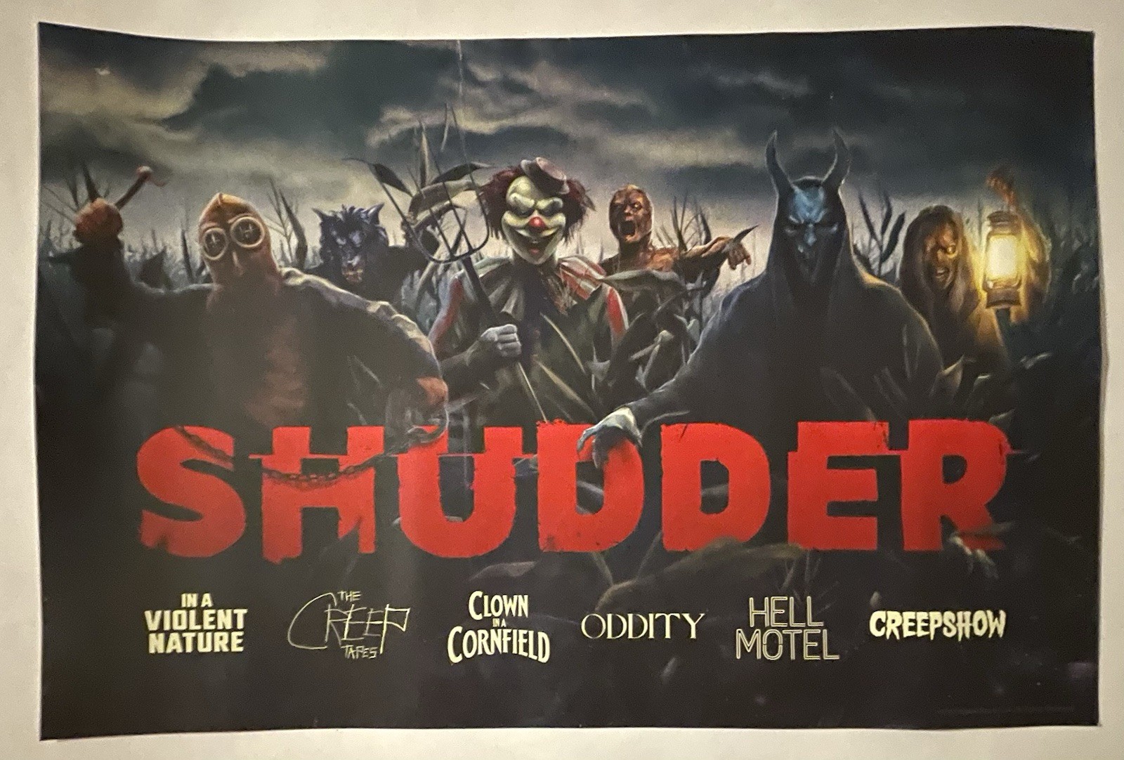 NYCC 2025 Shudder Exclusive Bundle Lot 4 Items New Free Shipping