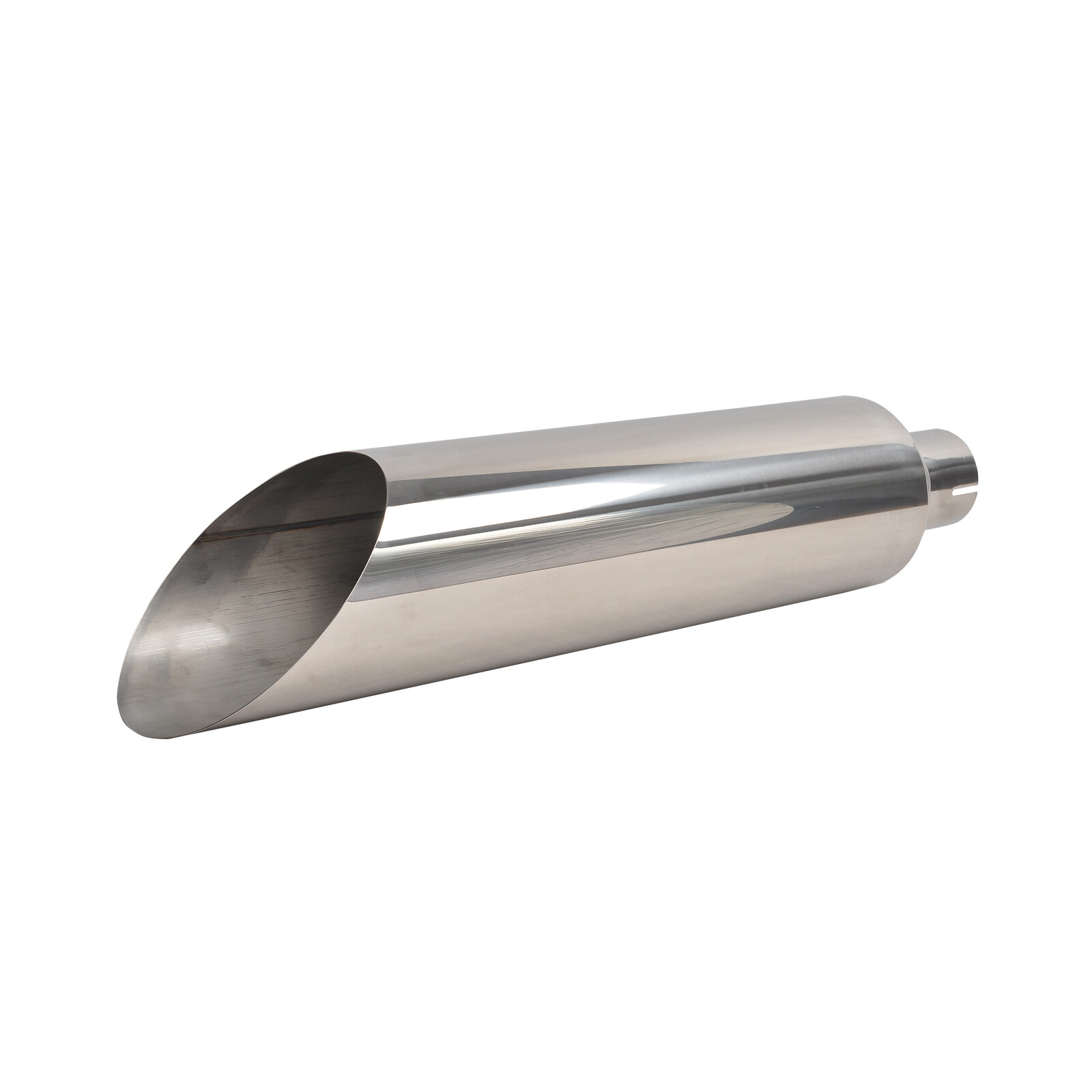 4''/5''Inlet 7''/8''Outlet 36"Long Miter Angle Cut Diesel Smoker Exhaust Stack