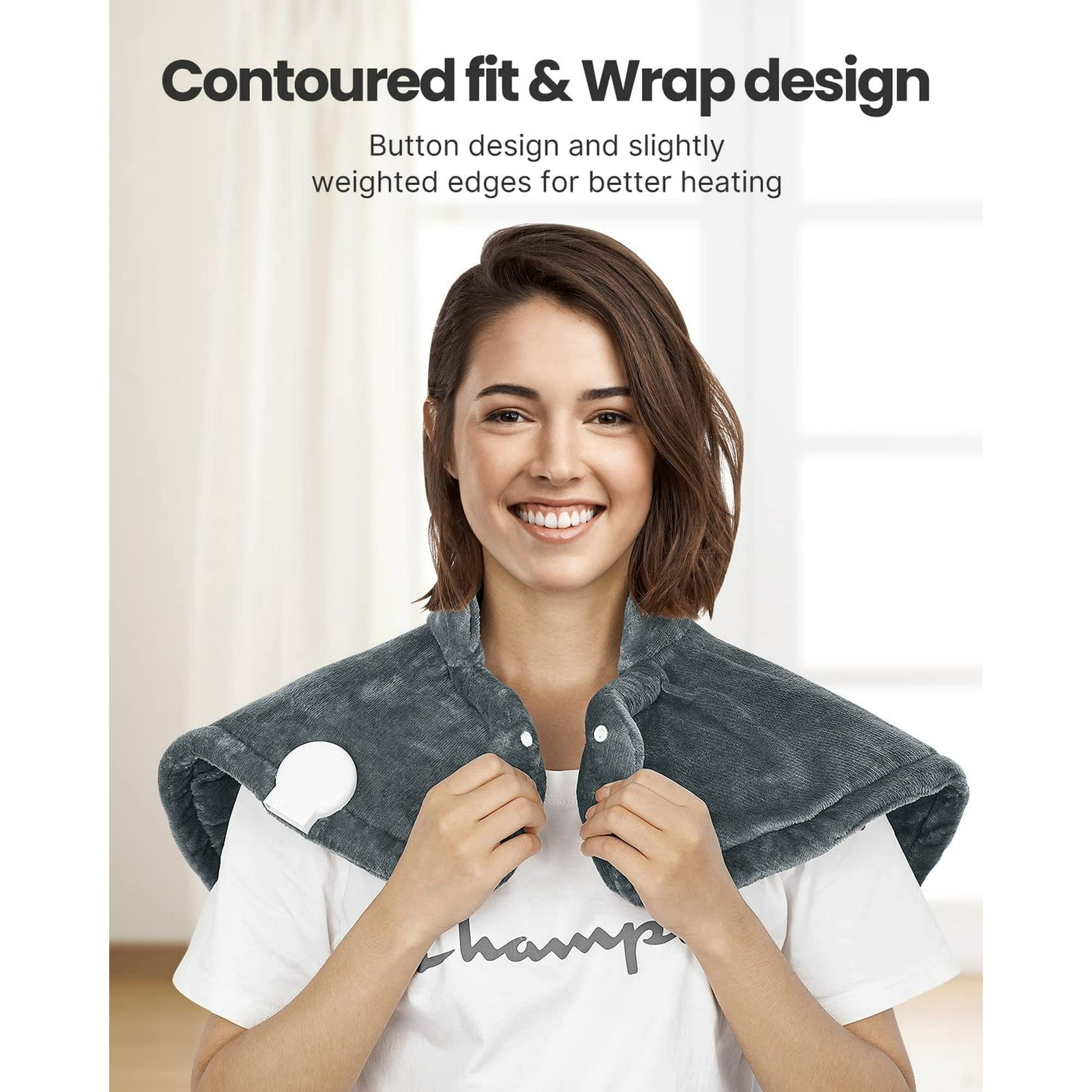 RENPHO Extra Large Heating Pad for Shoulders Neck and Back FSA HSA Eligible, New