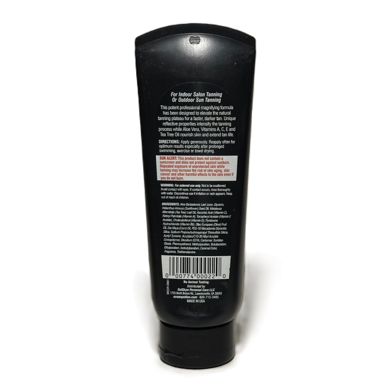 4 Pack Ocean Potion Dark Tanning Xtreme Intensifier Bronzer Indoor/Outdoor 8 oz