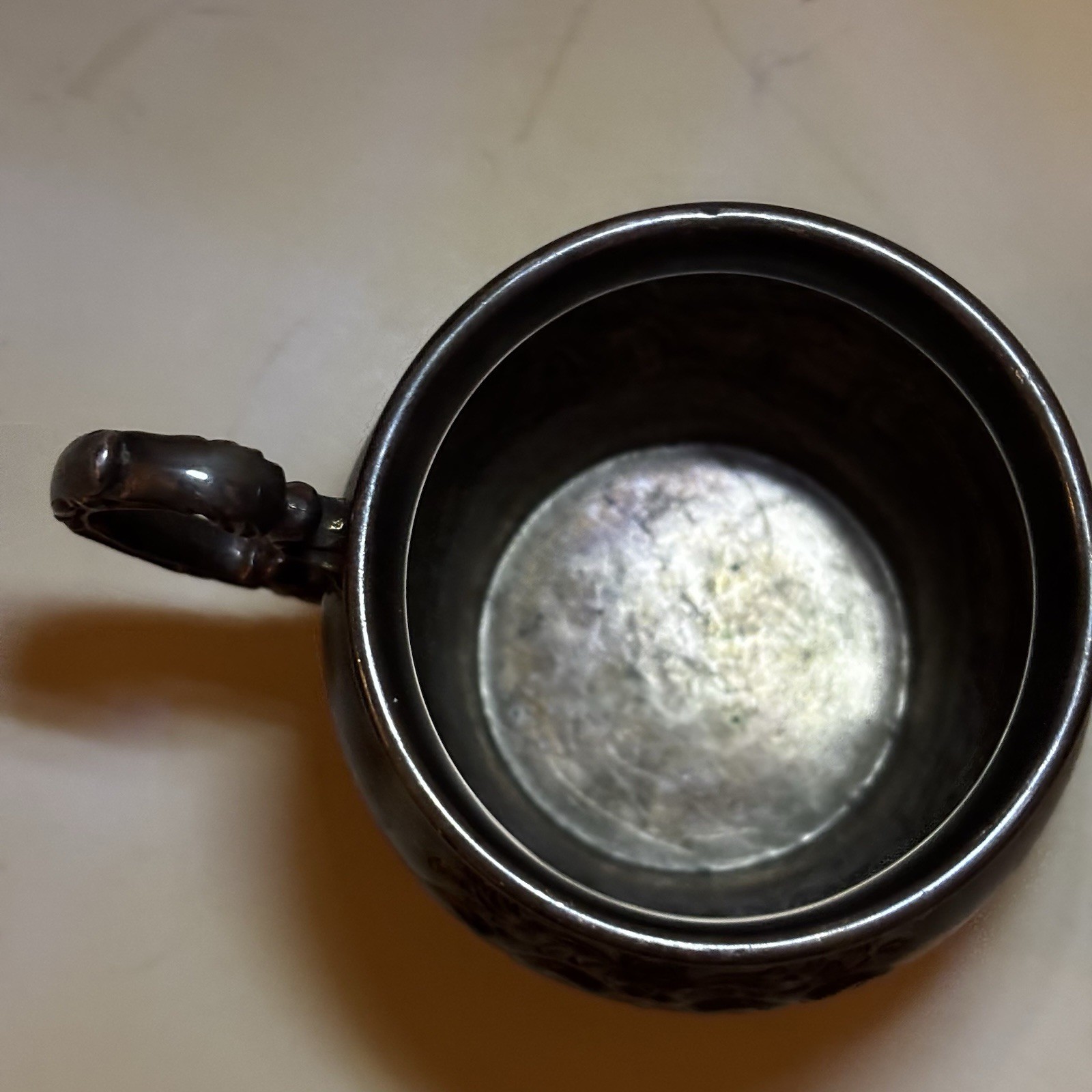 Rare Vintage Silver Chantilly Baby Cup Chastening by Gorham YO 1381 Tarnished