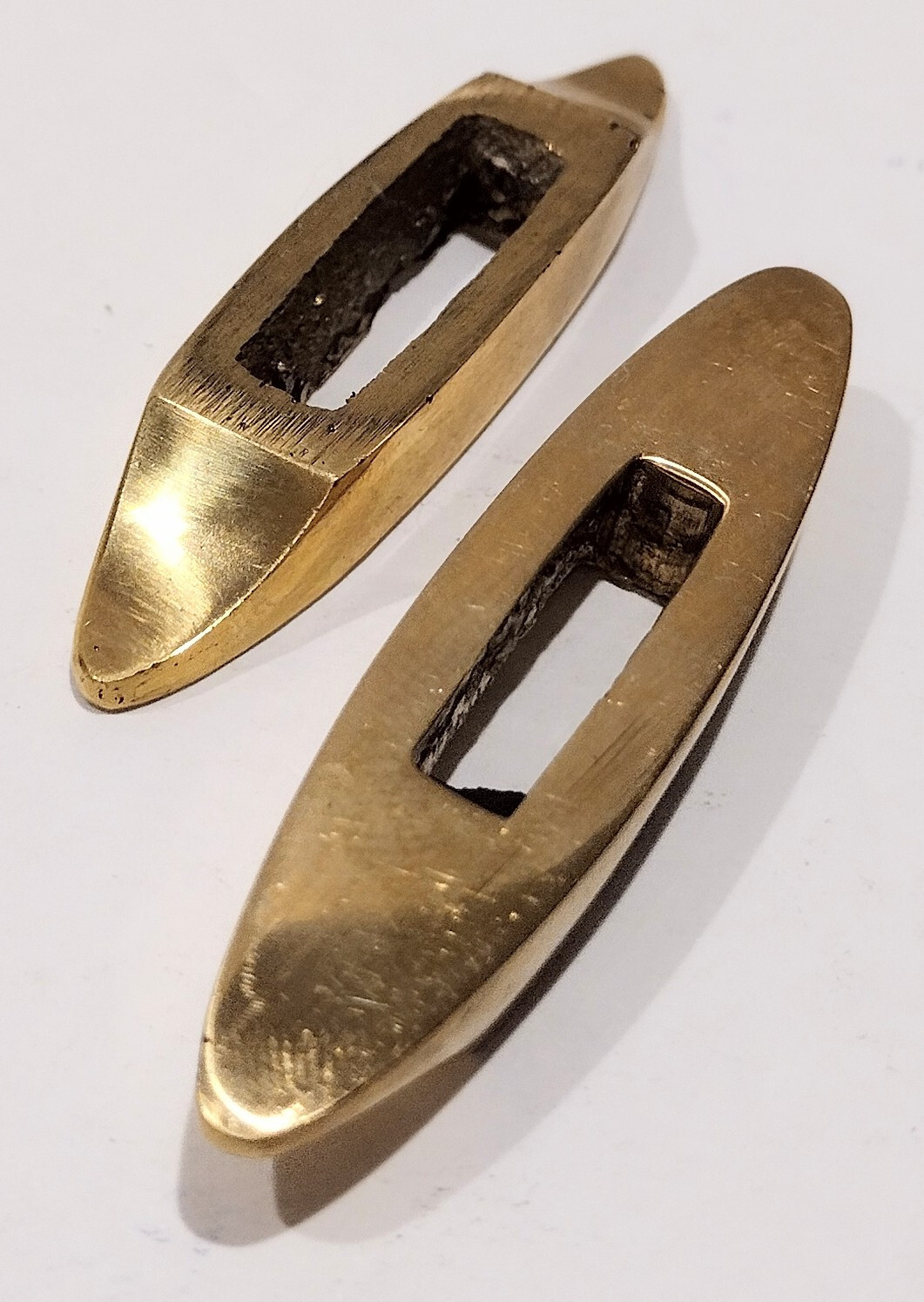 NEW USA BRASS FINGER GUARD BOLSTER CUSTOM KNIFE BLANK MAKING SUPPLIES