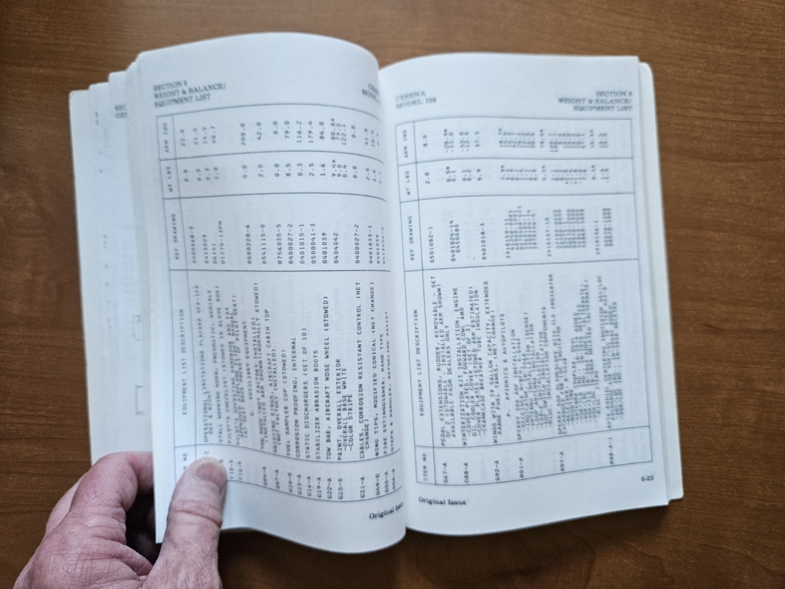 Cessna 1982 Model 152 Information Manual (1984 paperback)