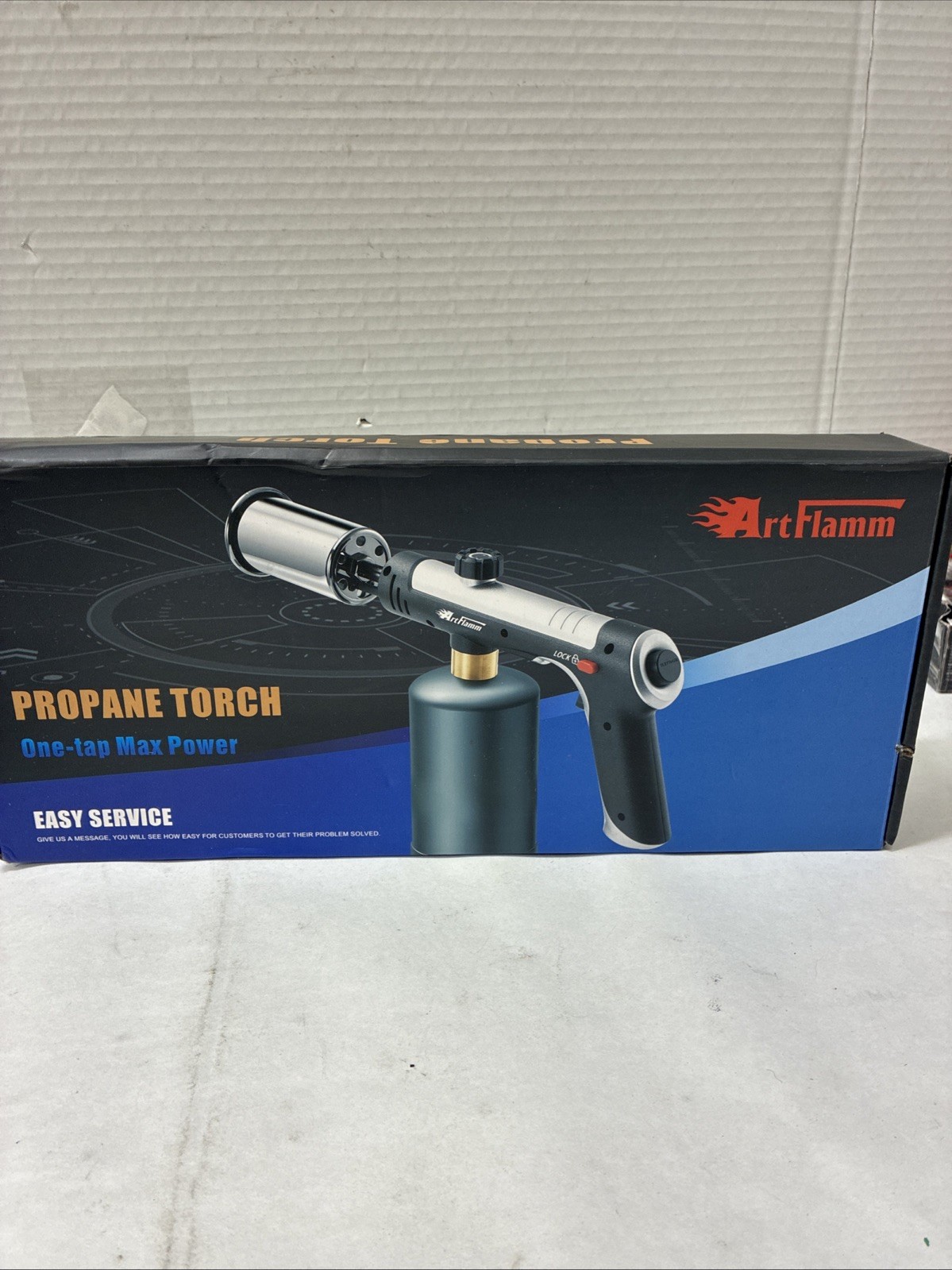Art Flamm Propane Torch Heavy Duty Weed Torch
