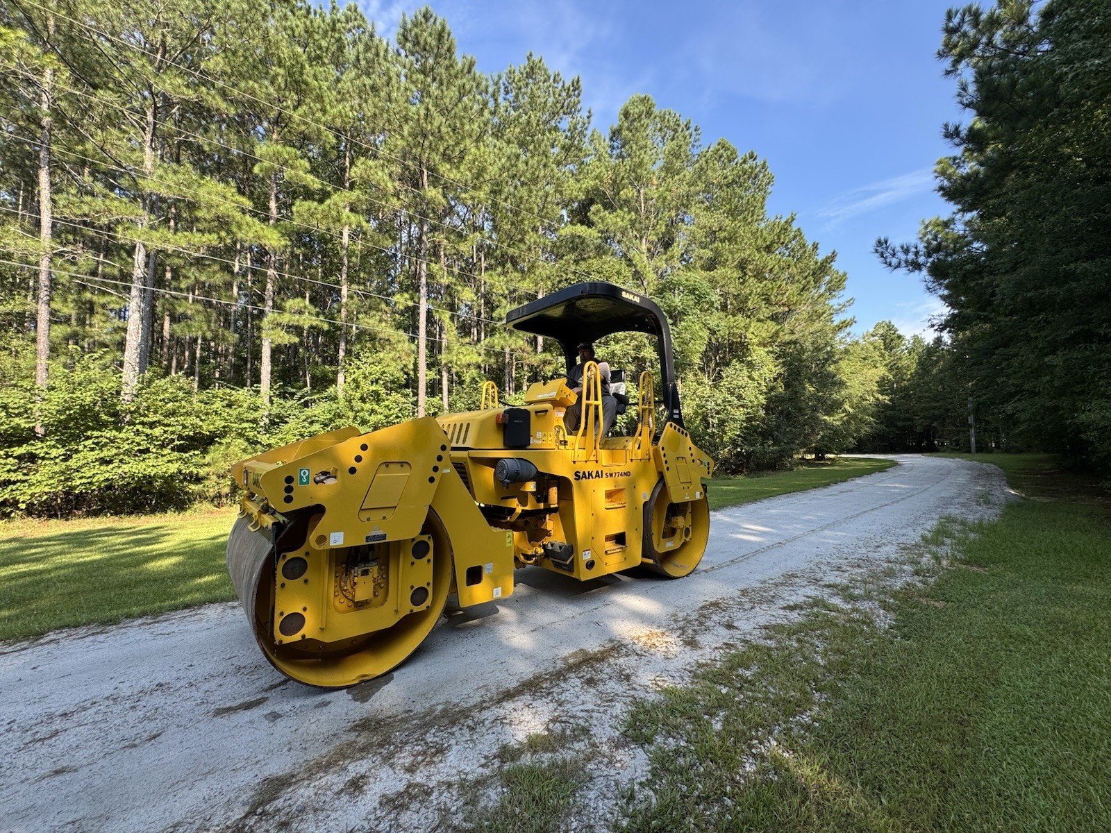 2022 Sakai SW774ND Double Drum Asphalt Roller