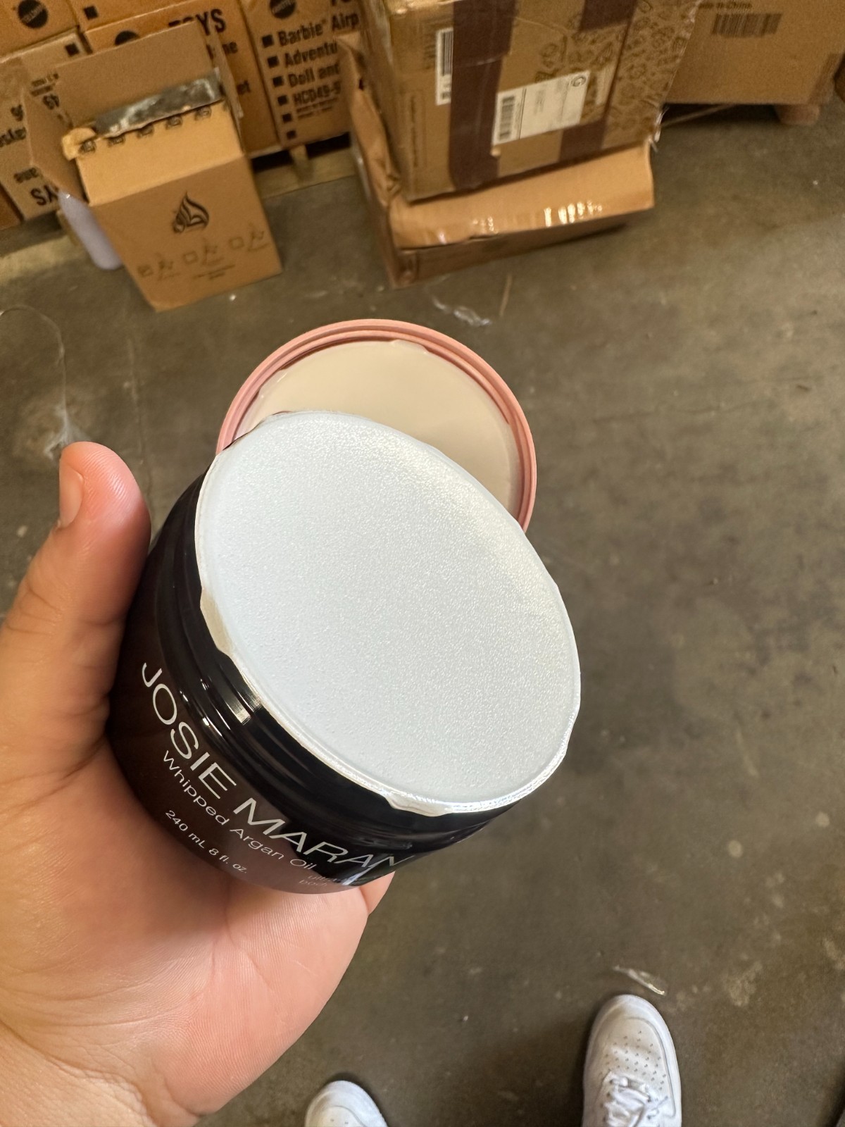 Josie Maran Whipped Argan Oil 8 OZ BODY BUTTER BAKED LEMON BLISS SEALED