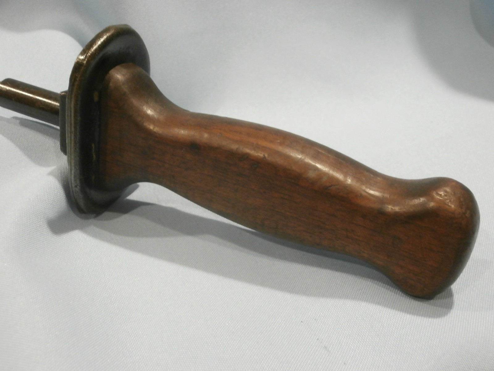 WWI BELGIAN FIGHTING KNIFE PLUS WWI BELGIAN TRAINER SET OF TWO RARE!