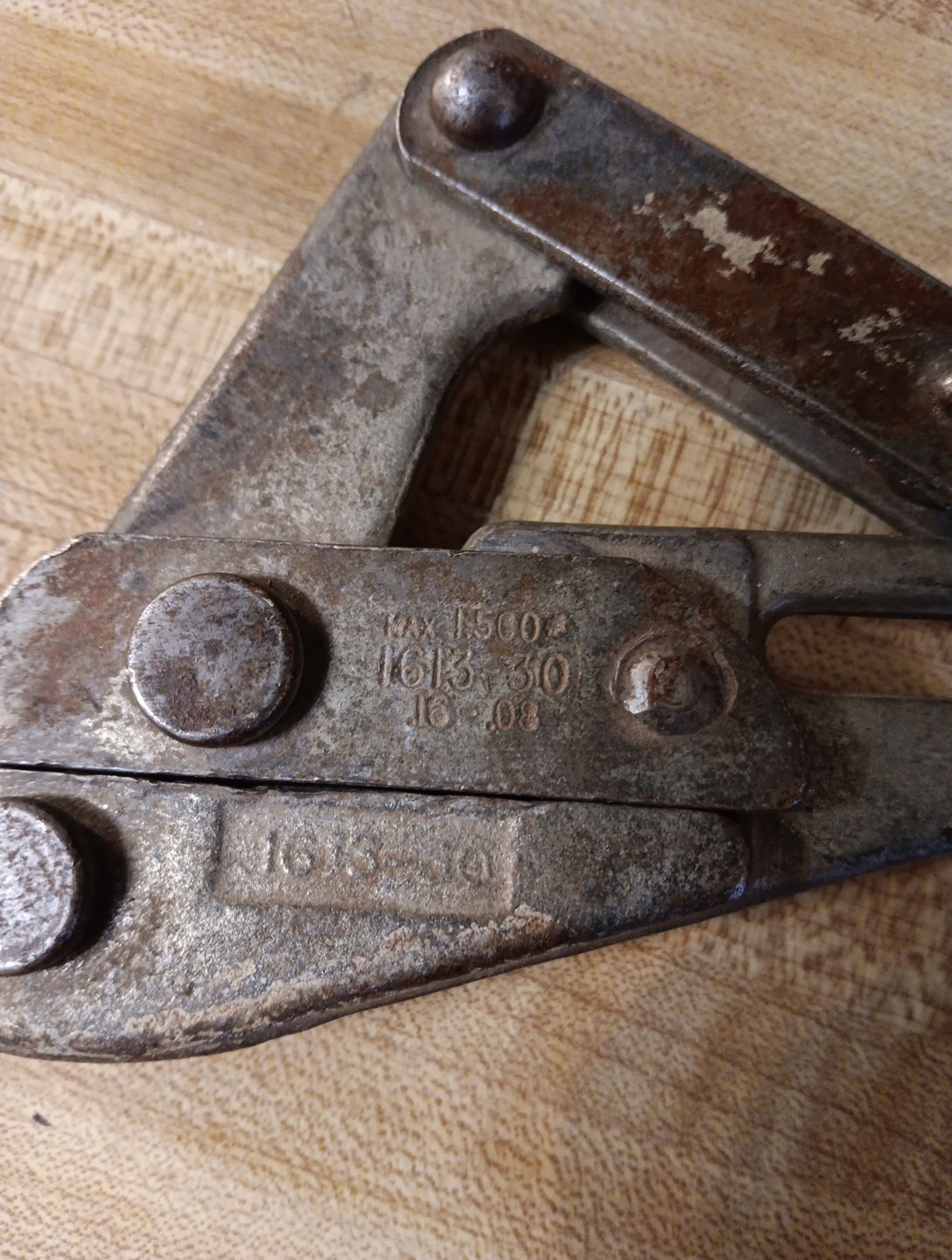 Klein Tools Chicago Grip Cable Wire Strap Puller 1613-30 Good